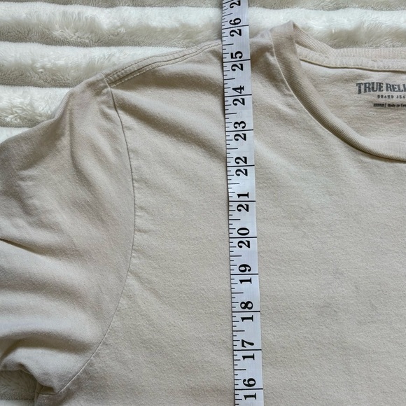 4/25$ TRUE RELIGION Y2K Short Sleeve Graphic Tee Men’s Medium - Picture 9 of 9